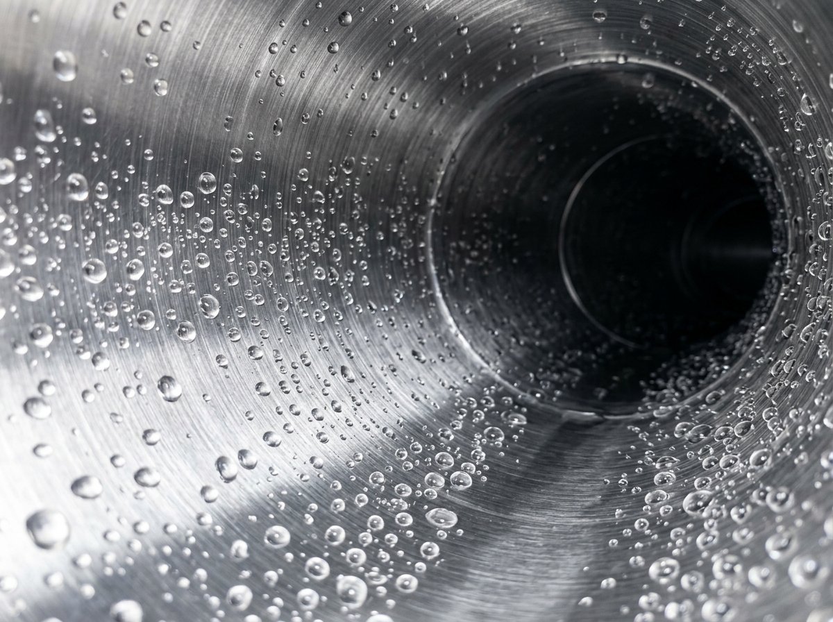 Clean Hydro-Jetted Drain Pipe